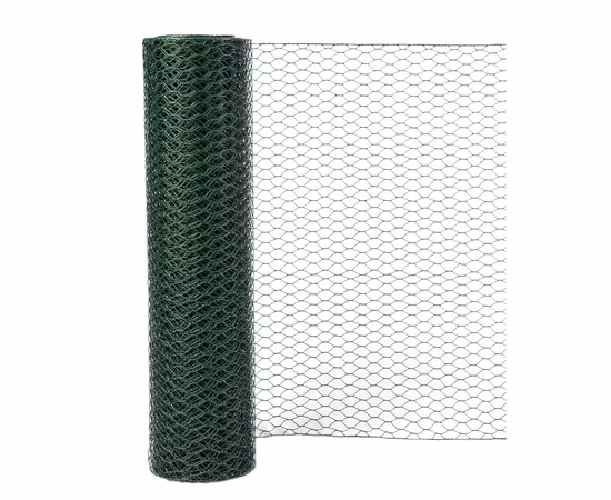 Malla de alambre hexagonal galvanizada de alta calidad para aves de corral con precio de fábrica
